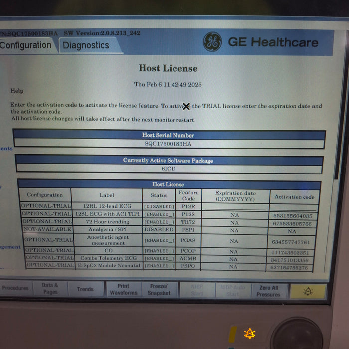 GE Healthcare GE Healthcare Carescape B650 Critical Care Patient Monitor Patient Monitors reLink Medical