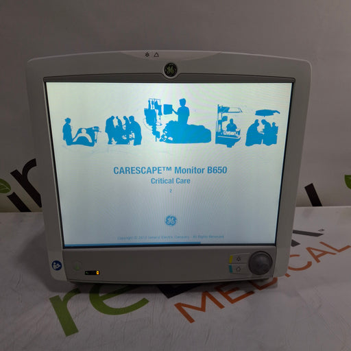 GE Healthcare GE Healthcare Carescape B650 Critical Care Patient Monitor Patient Monitors reLink Medical