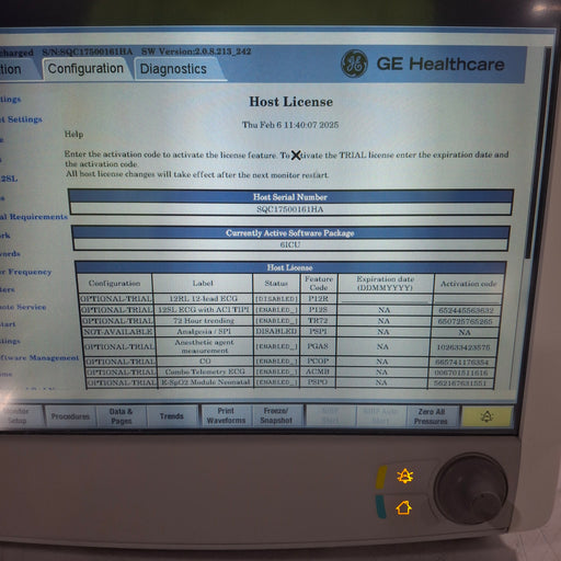 GE Healthcare GE Healthcare Carescape B650 Critical Care Patient Monitor Patient Monitors reLink Medical