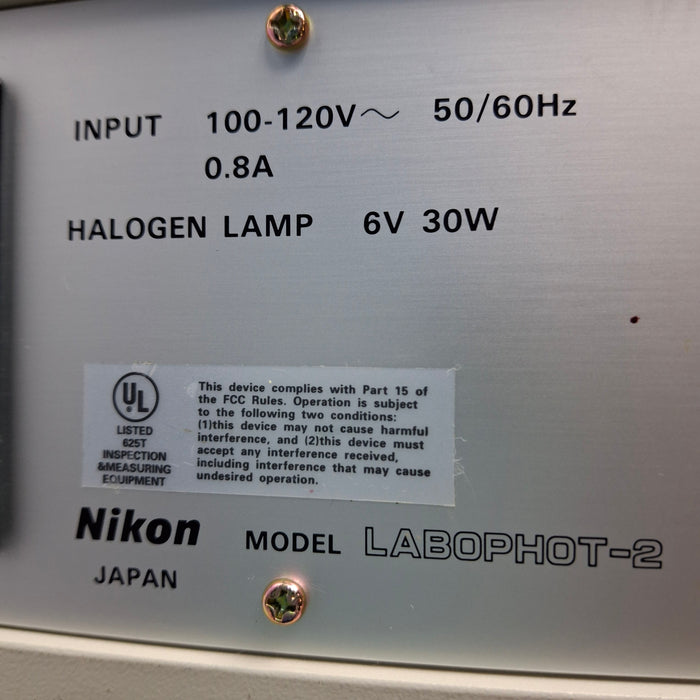 Nikon Nikon Labophot-2 Binocular Microscope Lab Microscopes reLink Medical