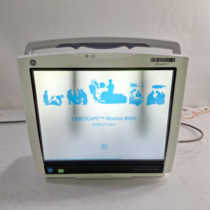 GE Healthcare GE Healthcare Carescape B450 Critical Care Patient Monitor Patient Monitors reLink Medical