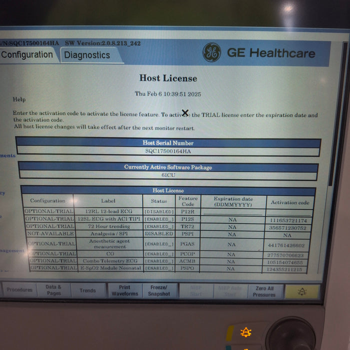 GE Healthcare GE Healthcare Carescape B650 Critical Care Patient Monitor Patient Monitors reLink Medical