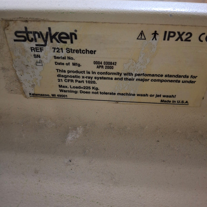 Stryker Stryker 721 Transport Stretcher Beds & Stretchers reLink Medical