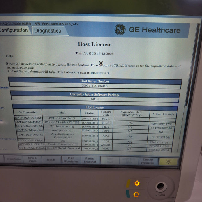 GE Healthcare GE Healthcare Carescape B650 Critical Care Patient Monitor Patient Monitors reLink Medical