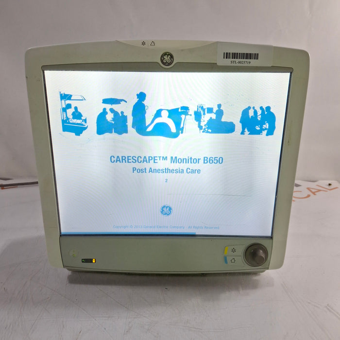 GE Healthcare Carescape B650 Patient Monitor