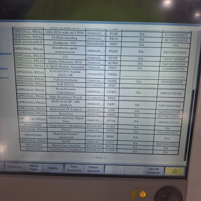 GE Healthcare Carescape B650 Critical Care Patient Monitor