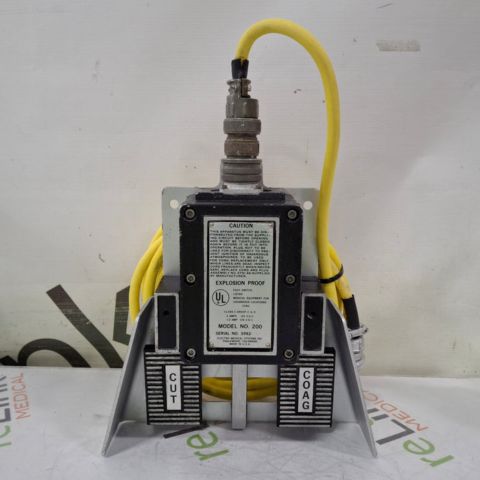 Electro Medical Systems Inc. Model 200 Footswitch