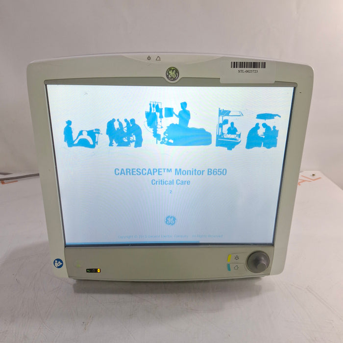 GE Healthcare Carescape B650 Patient Monitor