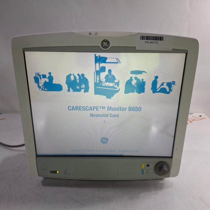 GE Healthcare Carescape B650 Patient Monitor