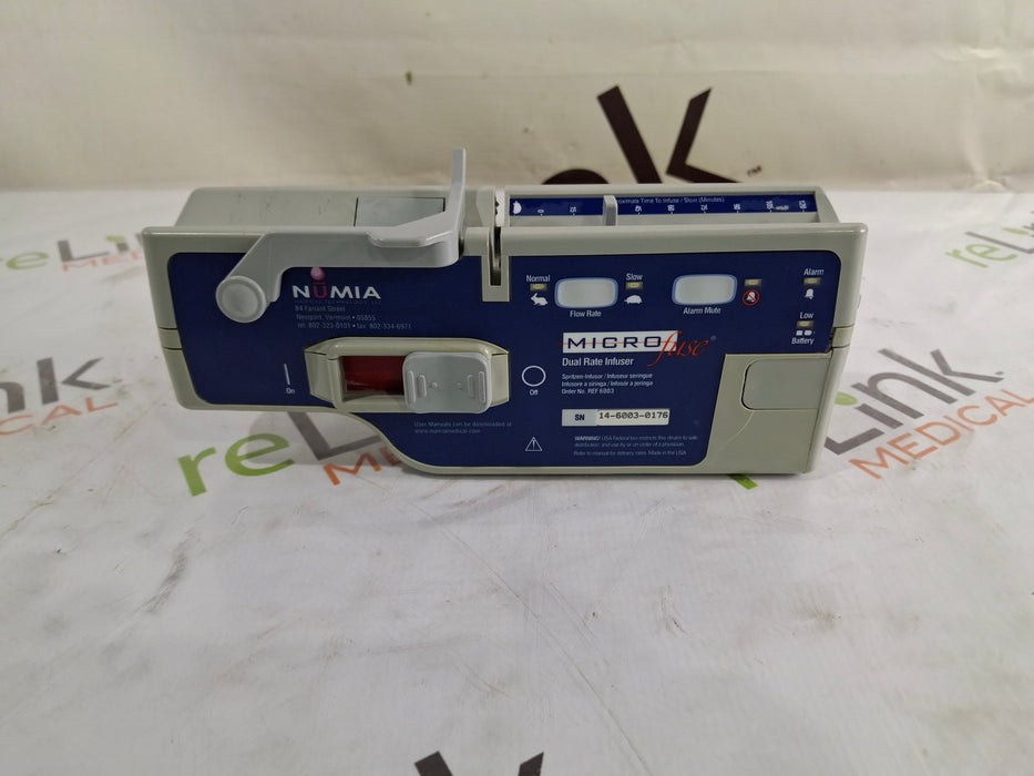 Baxa Corporation Baxa Corporation MicroFuse Dual Rate Syringe Infuser Pump Infusion Pump reLink Medical