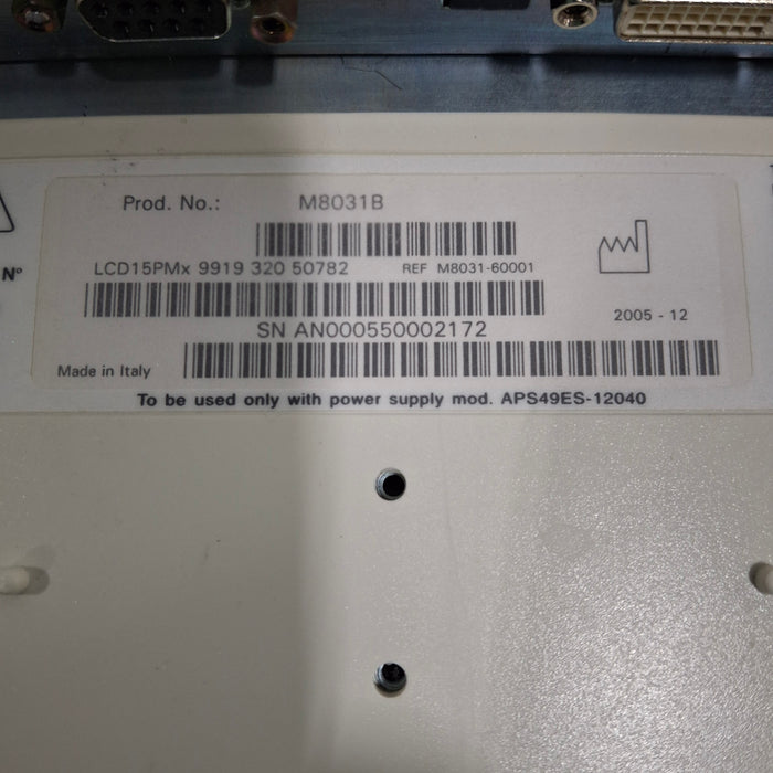 Philips Philips M8031B 15" LCD Display Patient Monitors reLink Medical