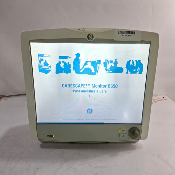 GE Healthcare Carescape B650 Patient Monitor