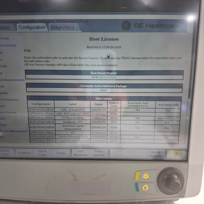 GE Healthcare GE Healthcare Carescape B650 Patient Monitor Patient Monitors reLink Medical