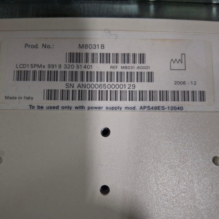 Philips Philips M8031B 15" LCD Display Patient Monitors reLink Medical