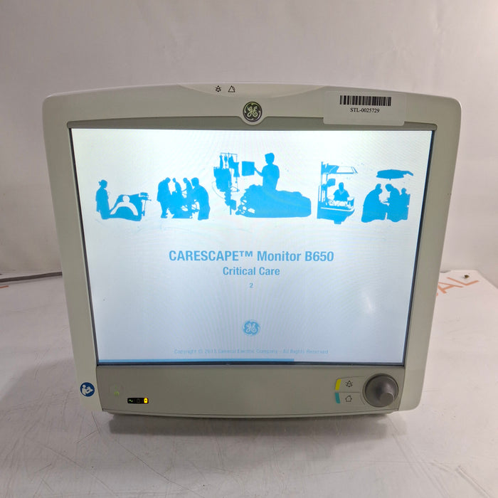 GE Healthcare GE Healthcare Carescape B650 Critical Care Patient Monitor Patient Monitors reLink Medical
