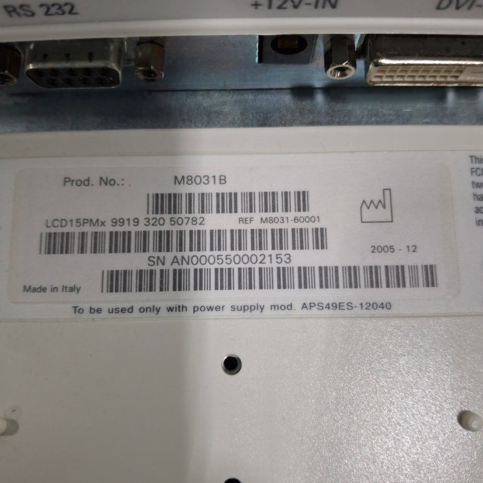 Philips Philips M8031B 15" LCD Display Patient Monitors reLink Medical