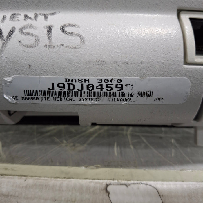 GE Healthcare GE Healthcare Dash 3000 - Masimo SpO2 Patient Monitor Patient Monitors reLink Medical