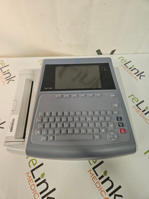 GE Healthcare GE Healthcare MAC 1600 ECG Cardiology reLink Medical
