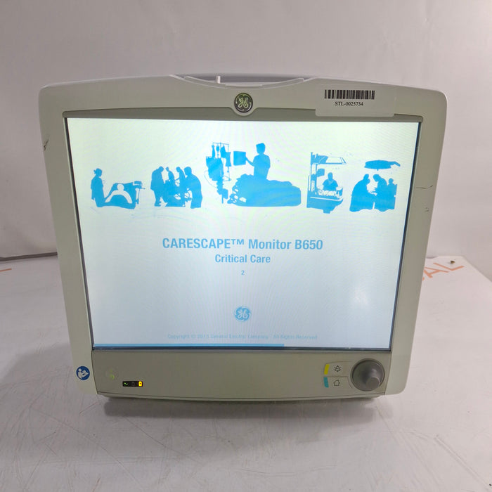 GE Healthcare GE Healthcare Carescape B650 Critical Care Patient Monitor Patient Monitors reLink Medical