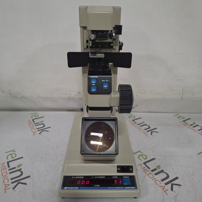 Topcon Medical LM-P5 Lensometer