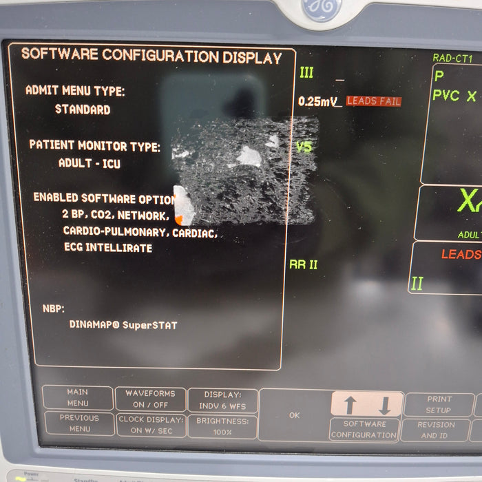 GE Healthcare GE Healthcare Dash 5000 - GE/Nellcor SpO2 Patient Monitor Patient Monitors reLink Medical