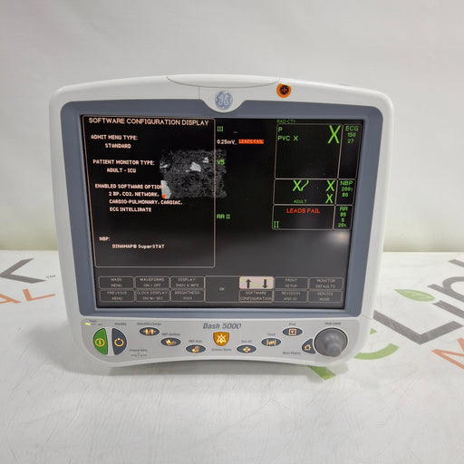 GE Healthcare GE Healthcare Dash 5000 - GE/Nellcor SpO2 Patient Monitor Patient Monitors reLink Medical