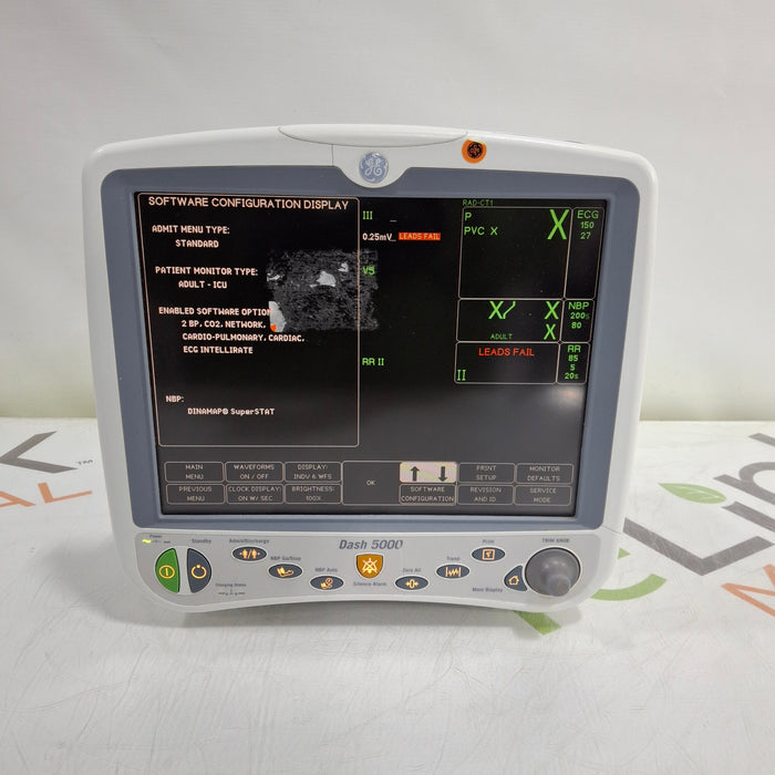 GE Healthcare GE Healthcare Dash 5000 - GE/Nellcor SpO2 Patient Monitor Patient Monitors reLink Medical
