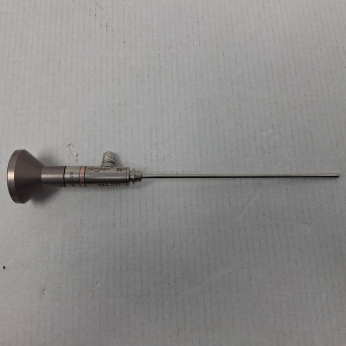 Stryker Stryker 343-231 2.5mm 30° Arthroscope Rigid Endoscopy reLink Medical