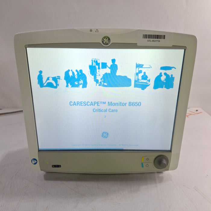 GE Healthcare GE Healthcare Carescape B650 Critical Care Patient Monitor Patient Monitors reLink Medical