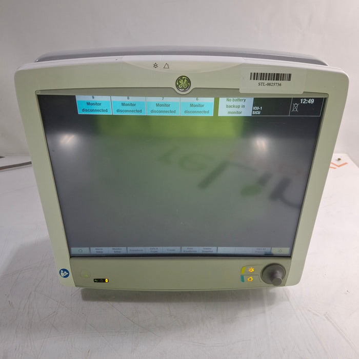 GE Healthcare GE Healthcare Carescape B650 Critical Care Patient Monitor Patient Monitors reLink Medical