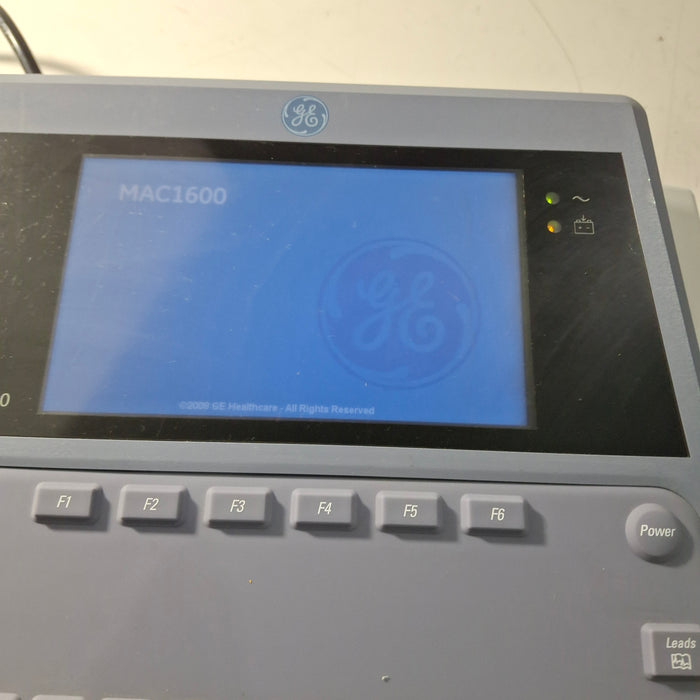 GE Healthcare MAC 1600 ECG