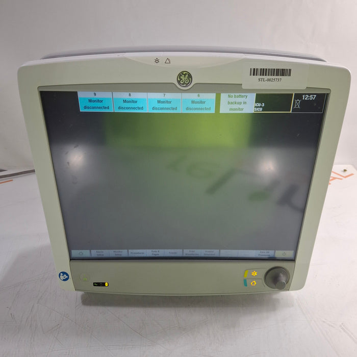 GE Healthcare GE Healthcare Carescape B650 Critical Care Patient Monitor Patient Monitors reLink Medical