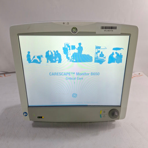 GE Healthcare GE Healthcare Carescape B650 Critical Care Patient Monitor Patient Monitors reLink Medical