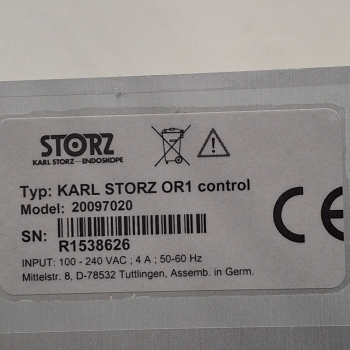 Karl Storz SCB OR1 Control 200970 20 Endoscopy Control Unit