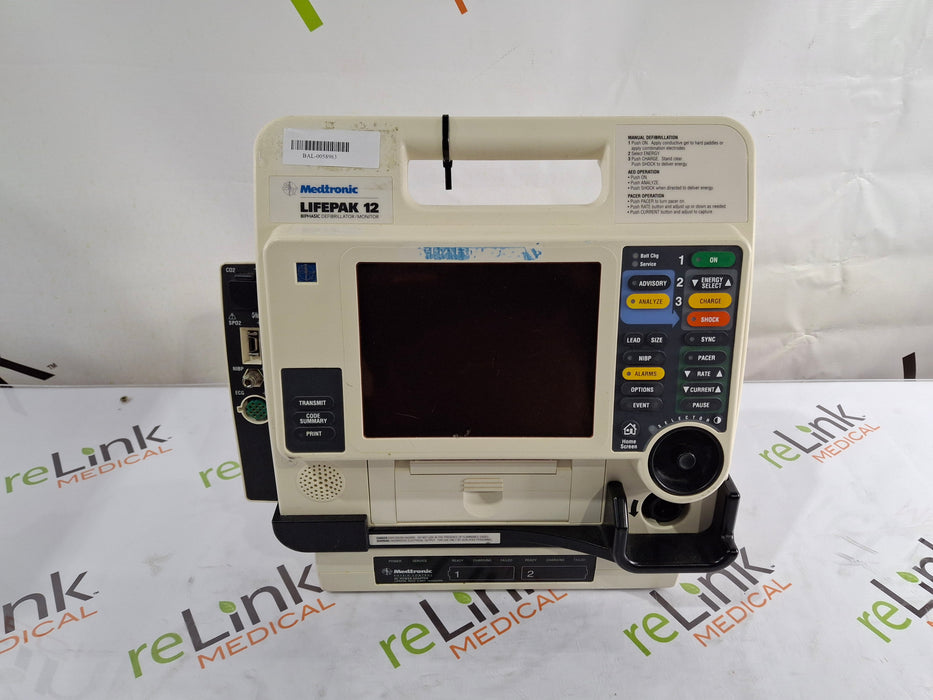 Physio-Control LifePak 12 3-Lead Defibrillator