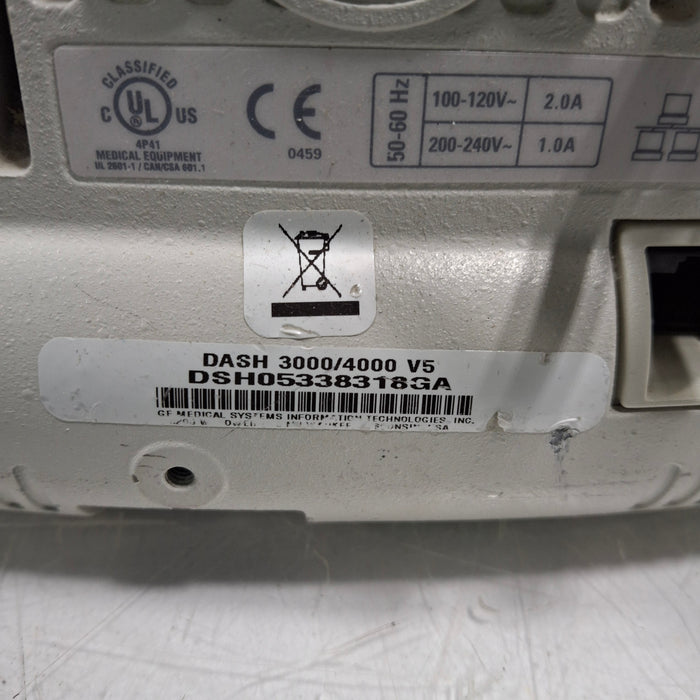 GE Healthcare GE Healthcare Dash 3000 - Masimo SpO2 Patient Monitor Patient Monitors reLink Medical