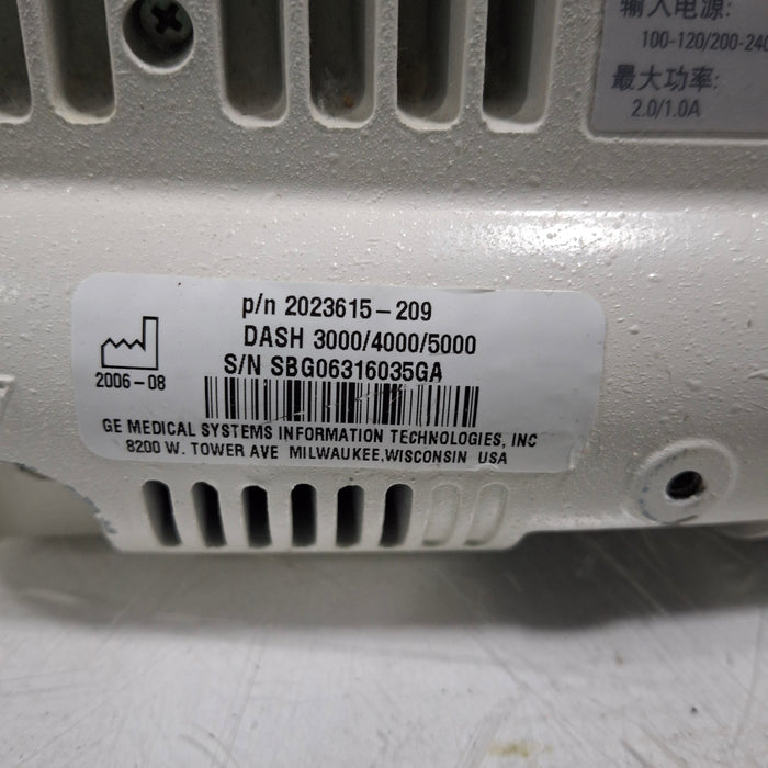 GE Healthcare GE Healthcare Dash 3000 - Masimo SpO2 Patient Monitor Patient Monitors reLink Medical