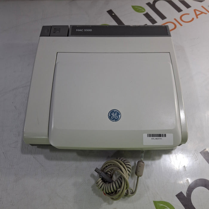 GE Healthcare MAC 5500 HD with CAM Module ECG System