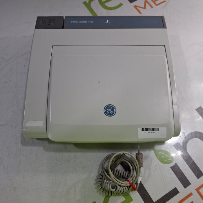 GE Healthcare MAC 5500 HD with CAM Module ECG System