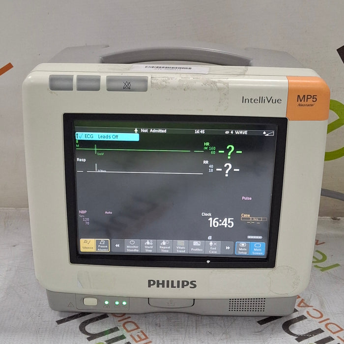 Philips IntelliVue MP5 Neonatal Fast SpO2, ECG, NIBP Patient Monitor