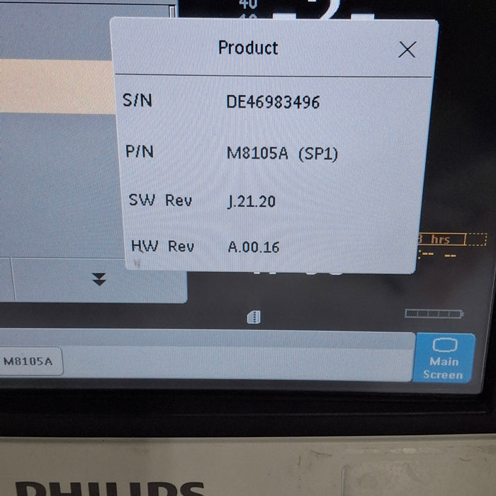 Philips IntelliVue MP5 Neonatal Fast SpO2, ECG, NIBP Patient Monitor