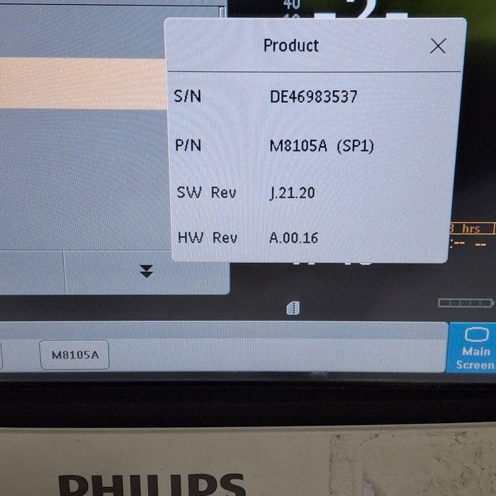 Philips IntelliVue MP5 Neonatal Fast SpO2, ECG, NIBP Patient Monitor