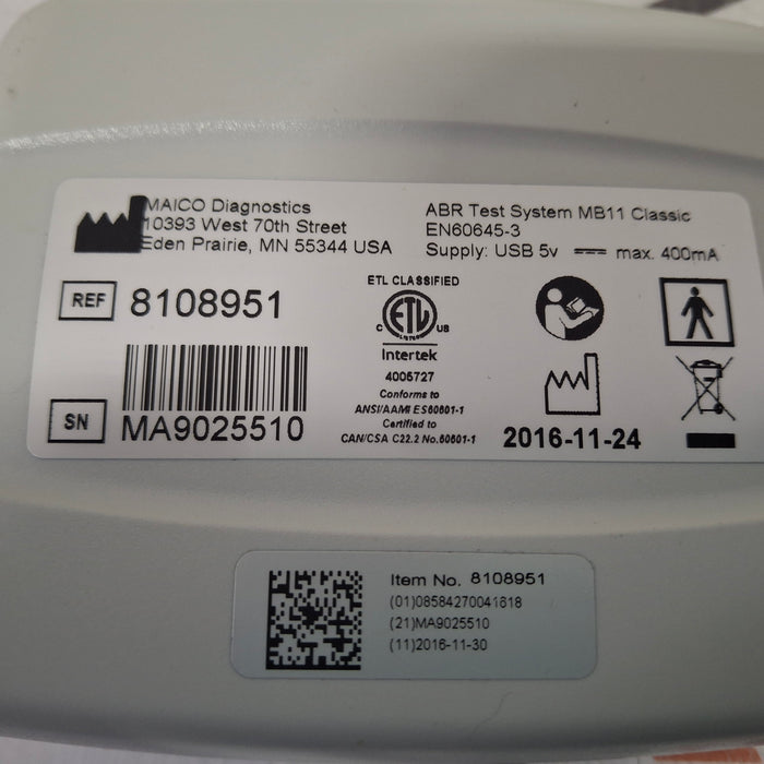 Maico MB11 BERAphone ABR Screening System