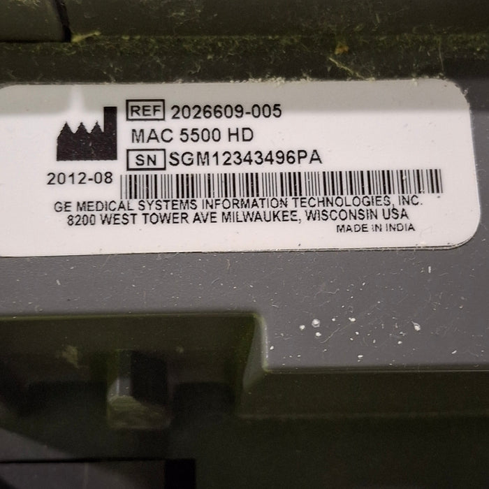 GE Healthcare MAC 5500 HD ECG without CAM Module
