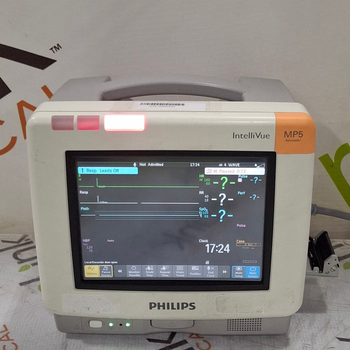 Philips IntelliVue MP5 Neonatal Fast SpO2, ECG, NIBP Patient Monitor