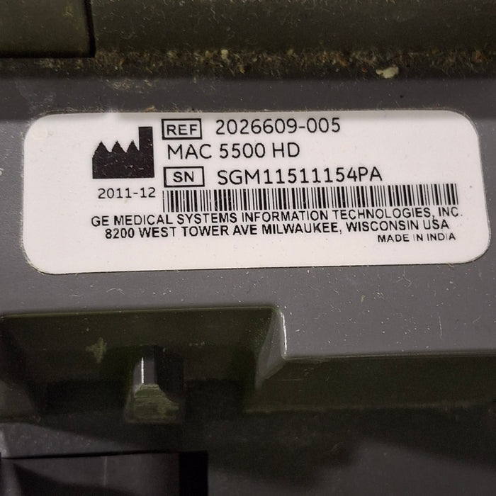 GE Healthcare MAC 5500 HD ECG without CAM Module