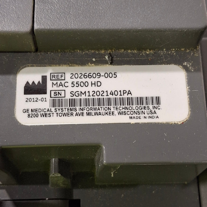 GE Healthcare MAC 5500 HD ECG without CAM Module