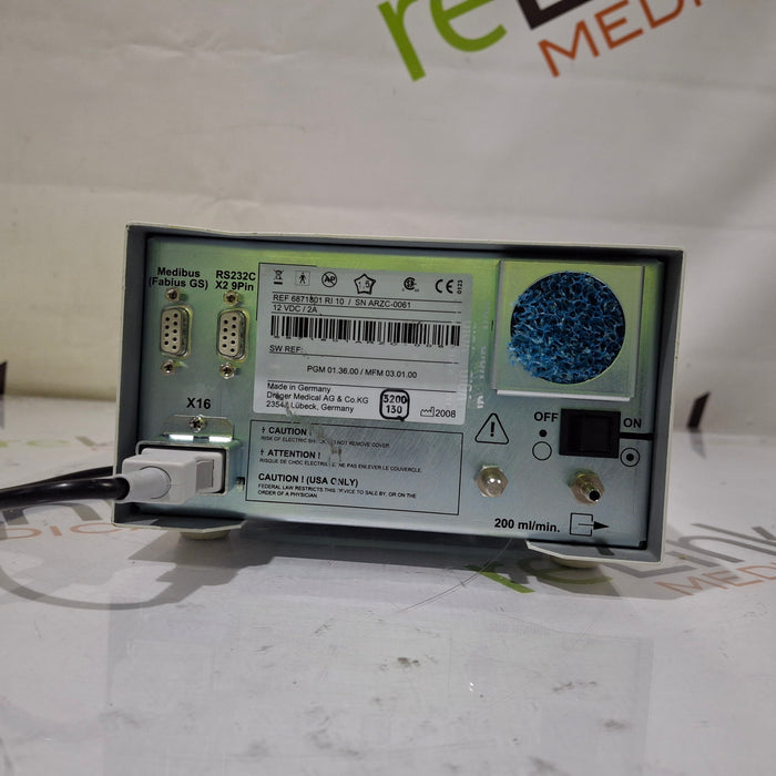 Draeger Medical Scio Four Oxi Plus Gas Module