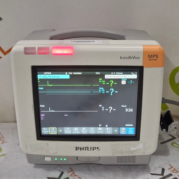 Philips IntelliVue MP5 Neonatal Fast SpO2, ECG, NIBP Patient Monitor