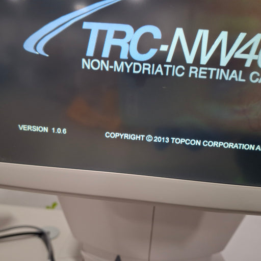 Topcon Medical Topcon Medical TRC-NW400 Non-Mydriatic Retinal Camera Ophthalmology reLink Medical